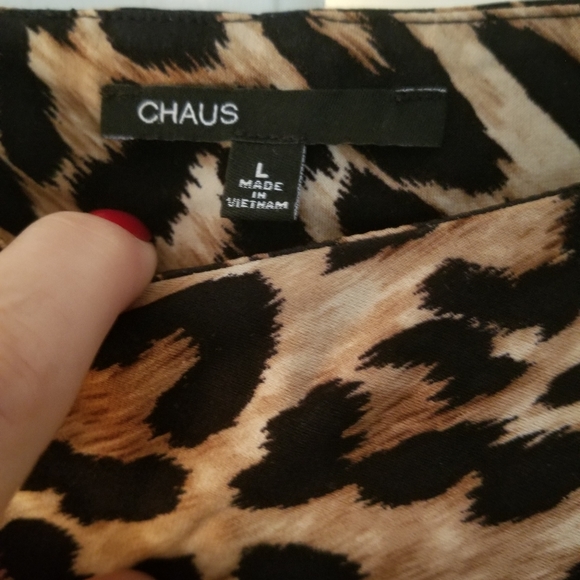 Chaus Leopard Tank - Picture 3 of 4